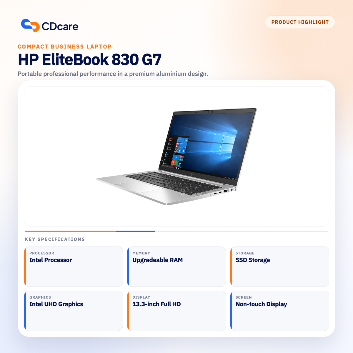 Renewed HP EliteBook 830 G7